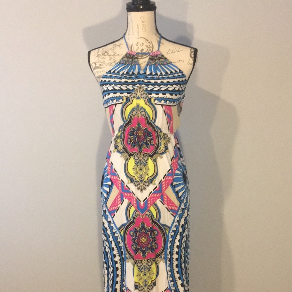 Multi Colored Maxi Dress